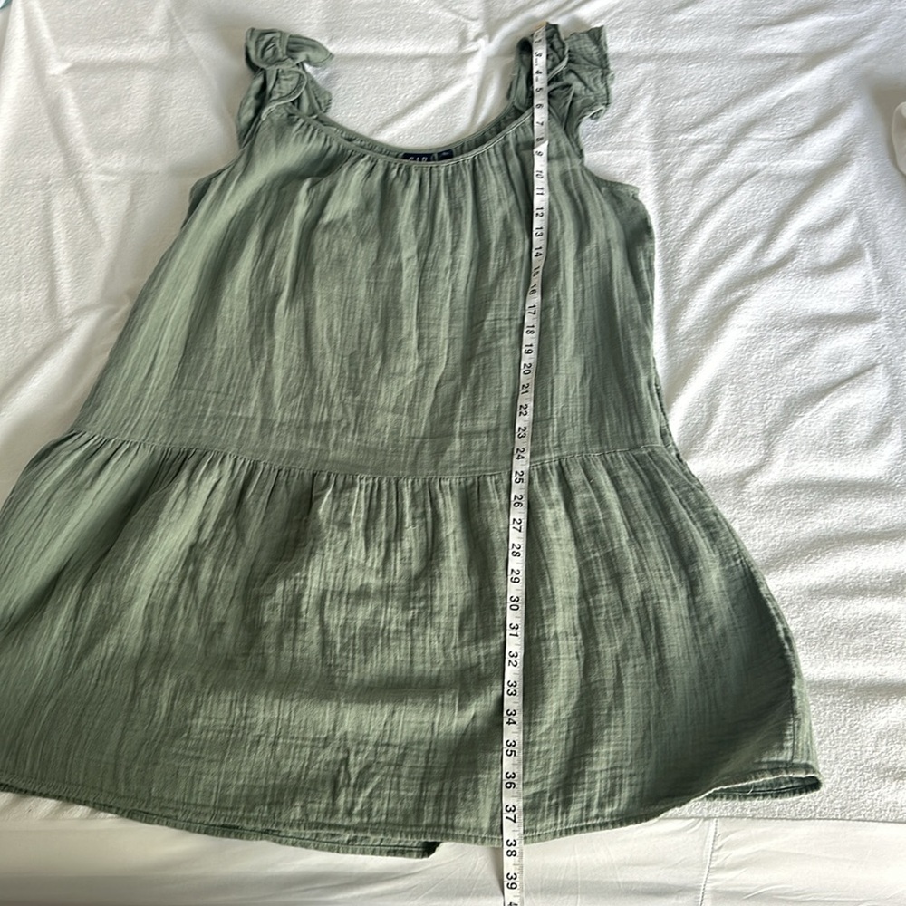 GAP Crinkle Gauze Mini Dress - Picture 10 of 11